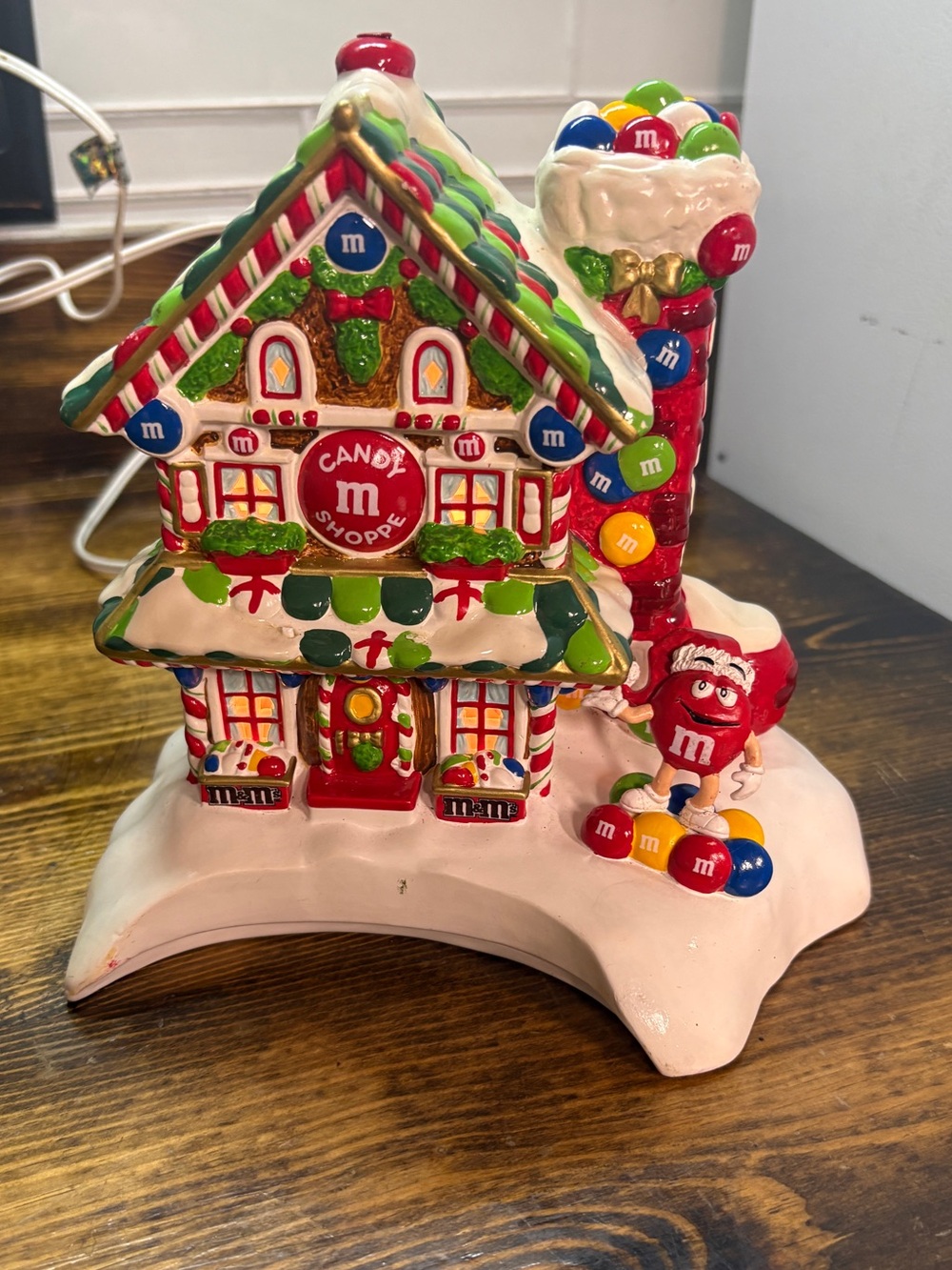 Department 56 M&M’s Christmas candy shoppe